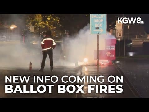 FBI to release new information on October ballot box fires in Portland, Vancouver