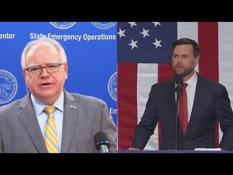 Vance and Walz agree to a vice presidential debate I Via: CNN