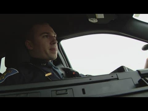 State trooper critically hurt by drunk driver returns to duty