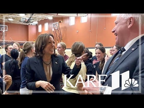 Walz downplays speculation about joining Harris ticket