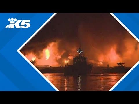 Man sentenced in massive 2023 fire at Lake Union boat storage facility