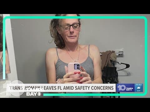 Trans woman leaves Florida amid concerns with laws passed in state legislature