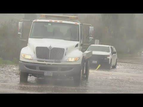 San Diego hit with 12th atmospheric river | Flooding in San Carlos, Nestor and traffic accidents
