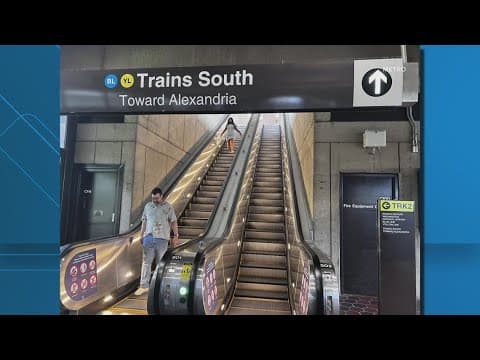 Metro escalator replacement project wraps up