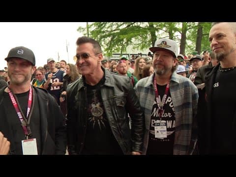 On the Indy 500 red carpet with the band Creed | Track Team 13