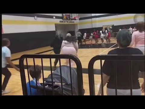 Caught on video | Parents rush court as players fight during Houston middle school game