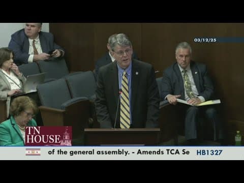 Tennessee lawmakers debate on Townsend de-annexation bill