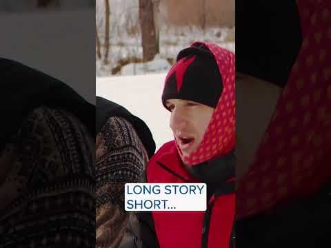 #Minnesota skiers compete in the American Birkebeiner race on tandem skis #shorts #kare11