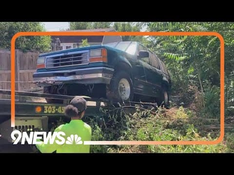 Neighbors have tried to get the city’s attention about this abandoned car for months