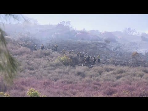 Steele Fire | Evacuation orders lifted after fire sparks in Jamul - 10 p.m. update