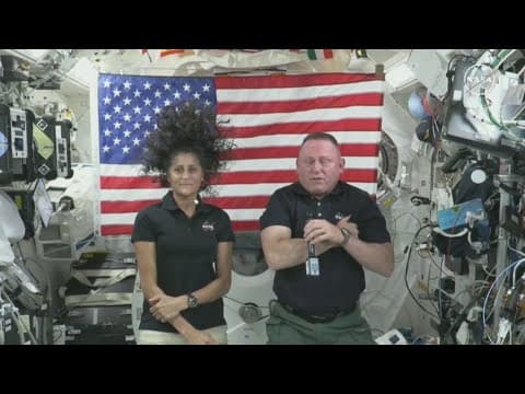 Two astronauts who traveled to the ISS on Boeing Starliner will stay in orbit until February