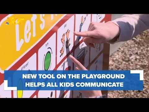 'Communication boards' a game changer for students with special needs on Everett school playgrounds