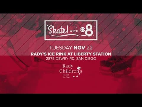 Light the Way | Rady Children's ice rink is open at Liberty Station