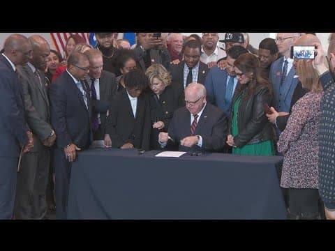 Walz signs bill restoring voting rights for convicted felons after incarceration