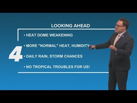 New Orleans Weather: Better rain chances Thursday