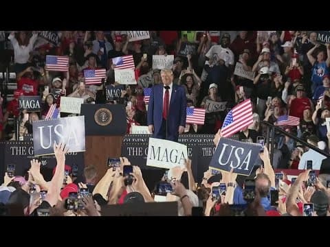 Here's the latest of President Trump's first 100 days in office