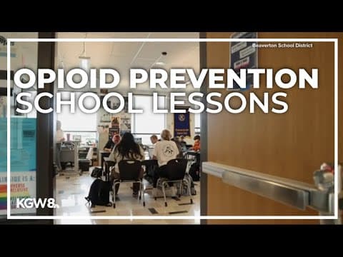 Oregon releases opioid prevention lessons to schools