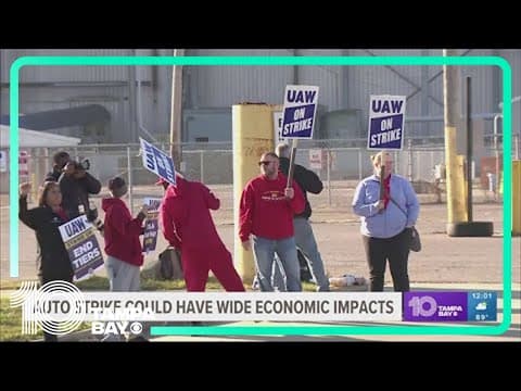 More than 10K auto workers on strike. What that could mean for you, the economy
