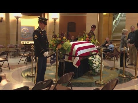 Rep. Melissa Hortman and husband, Mark, will be the first pair to lie in state at the Minnesota Capi