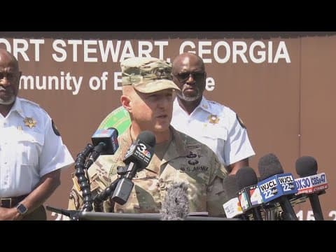 5 soldiers shot in 'active shooter incident' at Fort Stewart in Georgia, base confirms