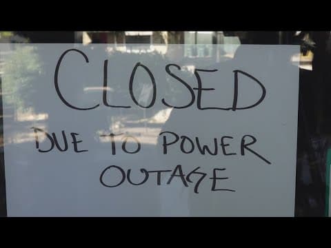 SDG&E cuts power in Ramona, frustrating residents and business owners