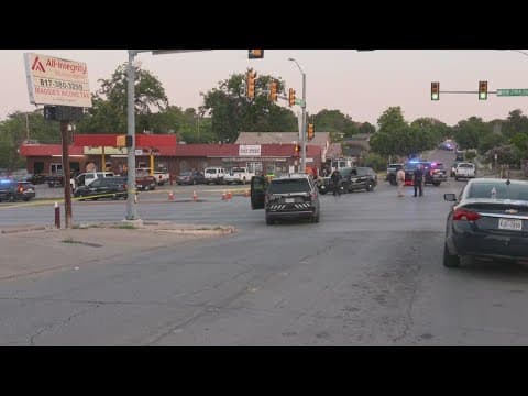 New dash cam footage shows officer shoot suspect following Fort Worth police chase