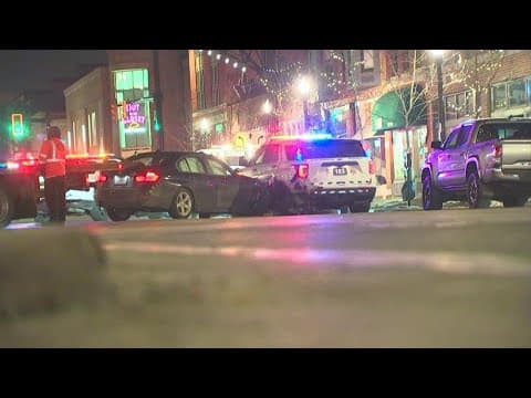 Police: 2 officers hurt after crash in Short North neighborhood