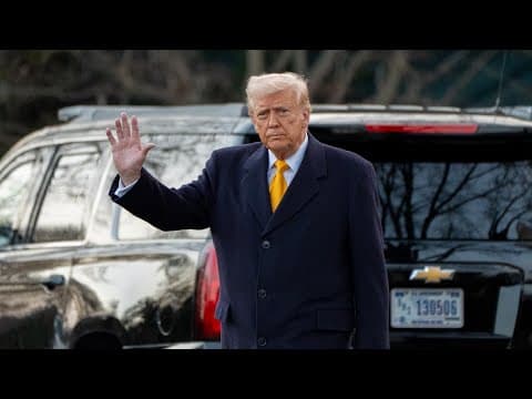 Trump downplays business concerns about uncertainty from his tariffs and prospect of higher prices