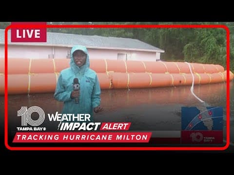 Hernando County installs Tiger Dams ahead of Milton