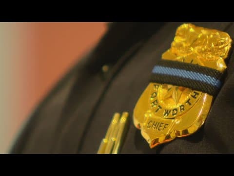 Community mourns loss of Fort Worth police sergeant who was hit, killed by an alleged drunk driver