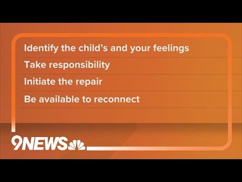 How to help repair parenting mistakes