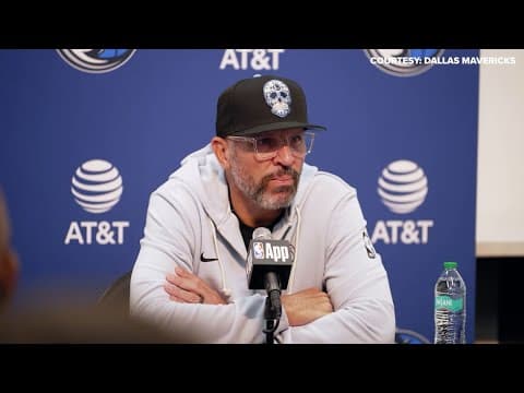 Dallas Mavericks vs. Phoenix Suns | Head Coach Jason Kidd full pregame press conference (10.26.24)