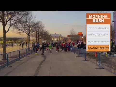 Runners hit the pavement for the Cowtown Marathon in Fort Worth