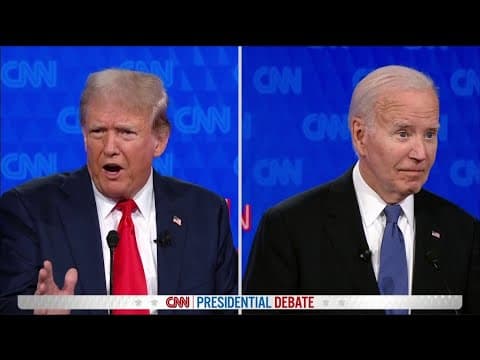 First 2024 Biden-Trump Debate: Trump says Israel, Ukraine attacks wouldn't have happened in his term