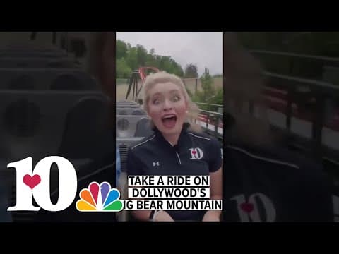 Take a ride on Dollywood's Big Bear Mountain