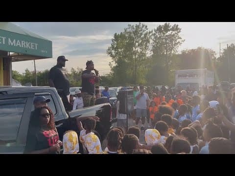 Stop the Violence peace rally held in Linden, encouraging an end to gun violence