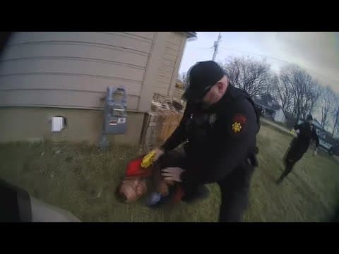 Bodycam video shows deputies arresting man who broke into 2 Franklin Township homes