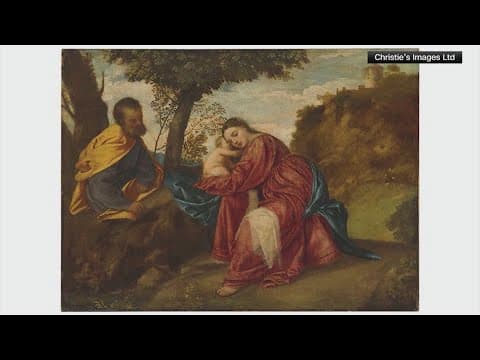 Painting found at London bus stop sells for $22 million