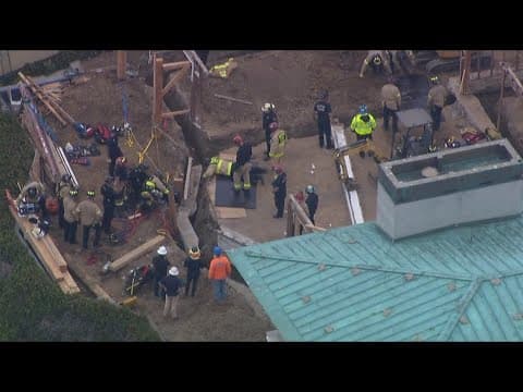 Rescue underway in La Jolla