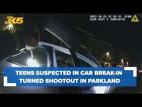 3 teenagers suspected in car break-in turned shootout in Parkland