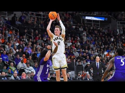 Purdue players, coach talk Sweet 16 matchup against Houston | March Madness | 13 Sports