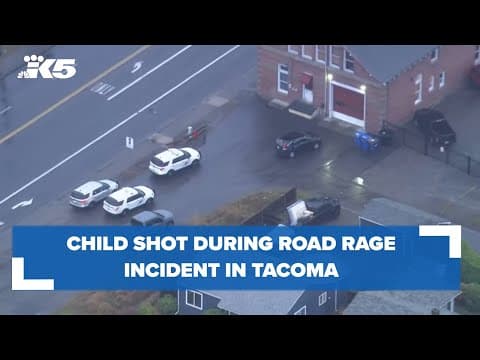 11-year-old shot during road rage incident in Tacoma