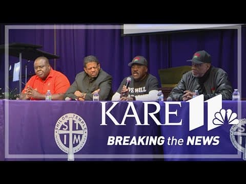 Twin Cities community leaders want "seat at the table" in crime response policies