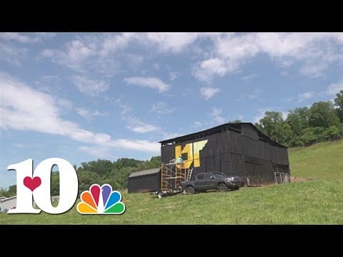 UT mural being painted in Jefferson County