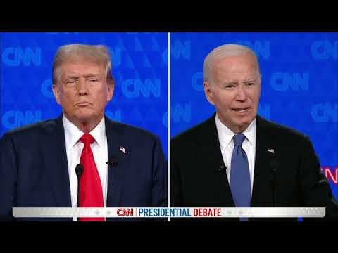 Presidential debate: Biden discusses abortion rights