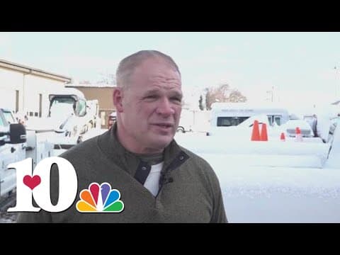 Knox County Mayor Glenn Jacobs arrives back in Tennessee after winter storm hits area