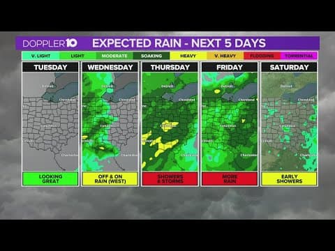 Tuesday evening forecast | May 24, 2022