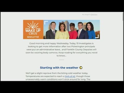Here's how to sign up for the Wake Up CBUS Newsletter