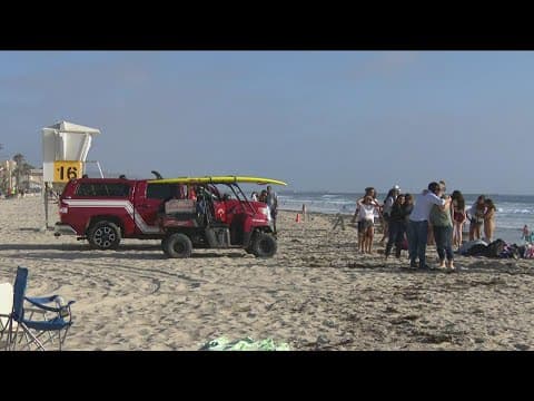 2 people rescued, one still missing at Mission Beach