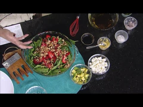 RECIPE: Mood boost salad and balsamic vinaigrette
